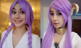 巨乳女主播cosplay收费