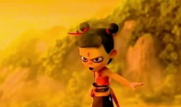 哪吒秋月资料,神话新篇，英勇少年与神秘月神的传奇之旅