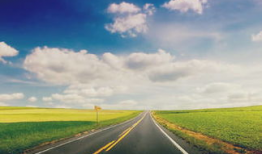 路尽头图片,一幅引人入胜的风景画卷