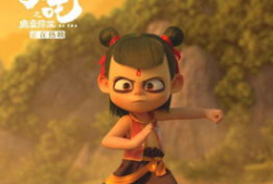 哪吒秋月资料,神话新篇，英勇少年与神秘月神的传奇之旅